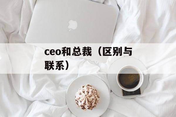 ceo和总裁（区别与联系）-第1张图片-