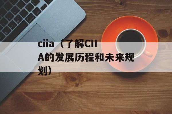 ciia（了解CIIA的发展历程和未来规划）-第1张图片-