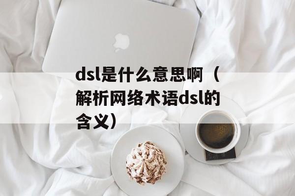 dsl是什么意思啊（解析网络术语dsl的含义）-第1张图片-
