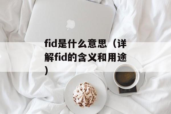fid是什么意思（详解fid的含义和用途）-第1张图片-
