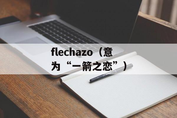 flechazo（意为“一箭之恋”）-第1张图片-