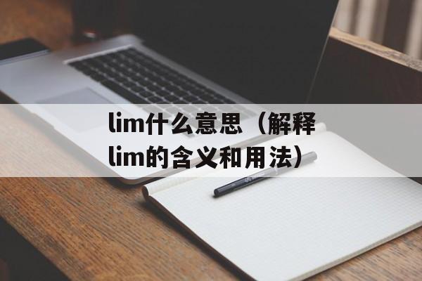 lim什么意思（解释lim的含义和用法）-第1张图片-