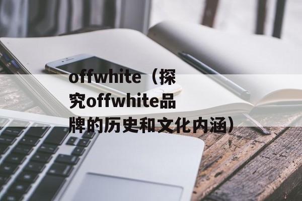 offwhite（探究offwhite品牌的历史和文化内涵）-第1张图片-