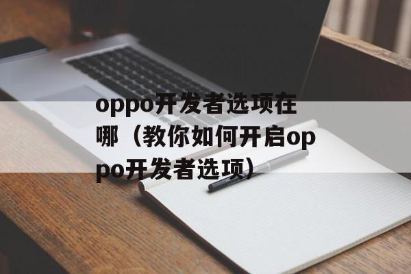 oppo开发者选项在哪（教你如何开启oppo开发者选项）-第1张图片-