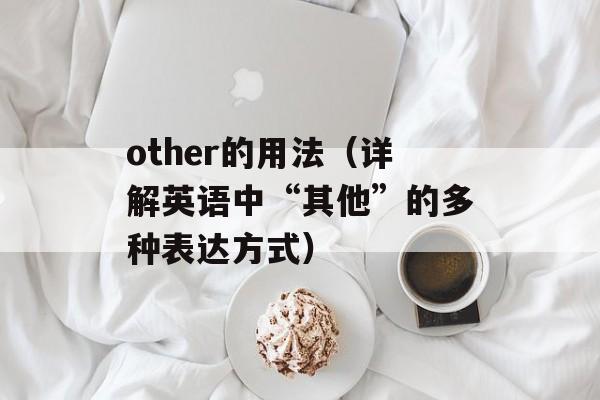 other的用法（详解英语中“其他”的多种表达方式）-第1张图片-