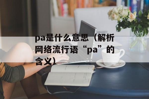 pa是什么意思（解析网络流行语“pa”的含义）-第1张图片-