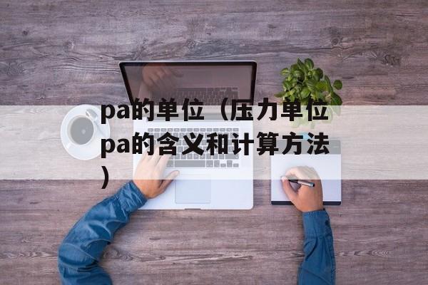 pa的单位（压力单位pa的含义和计算方法）-第1张图片-
