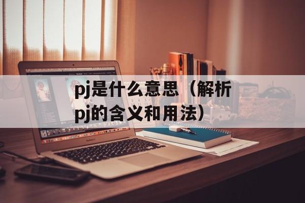 pj是什么意思（解析pj的含义和用法）-第1张图片-