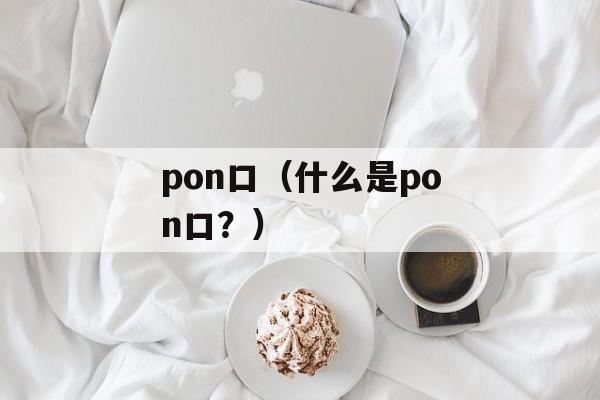 pon口（什么是pon口？）-第1张图片-