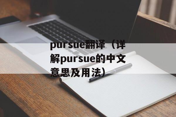 pursue翻译（详解pursue的中文意思及用法）-第1张图片-
