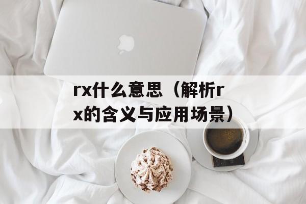 rx什么意思（解析rx的含义与应用场景）-第1张图片-
