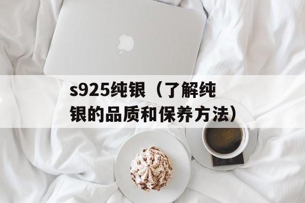s925纯银（了解纯银的品质和保养方法）-第1张图片-