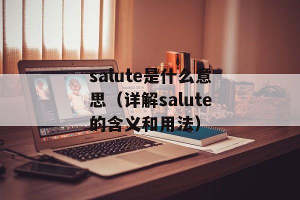 salute是什么意思（详解salute的含义和用法）-第1张图片-