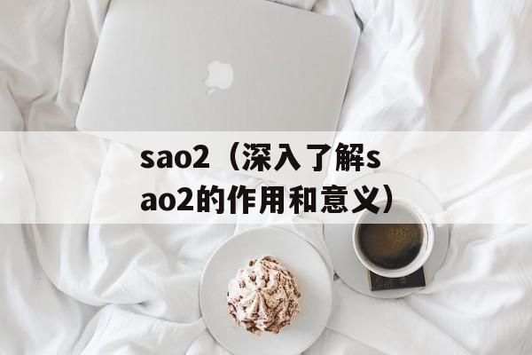 sao2（深入了解sao2的作用和意义）-第1张图片-