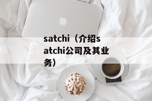 satchi（介绍satchi公司及其业务）-第1张图片-