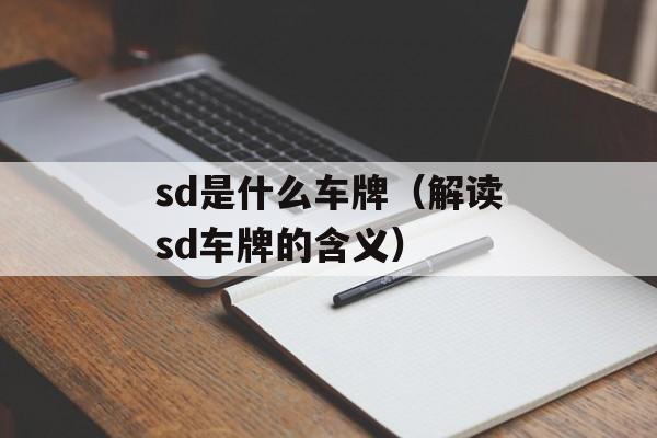 sd是什么车牌（解读sd车牌的含义）-第1张图片-