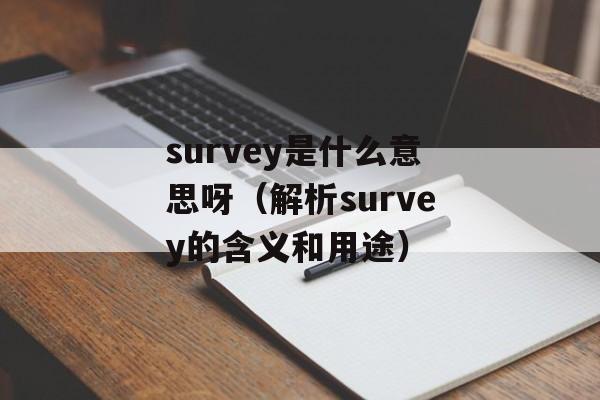 survey是什么意思呀（解析survey的含义和用途）-第1张图片-
