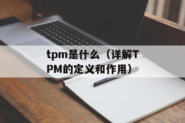 tpm是什么（详解TPM的定义和作用）-第1张图片-
