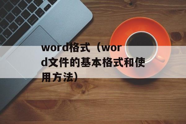 word格式（word文件的基本格式和使用方法）-第1张图片-