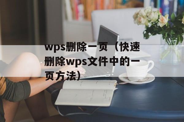 wps删除一页（快速删除wps文件中的一页方法）-第1张图片-