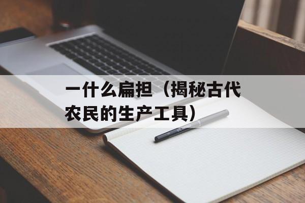 一什么扁担（揭秘古代农民的生产工具）-第1张图片-
