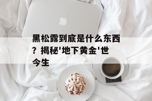 黑松露到底是什么东西?揭秘'地下黄金'世今生-第1张图片- 黑松露到底是什么东西?揭秘'地下黄金'世今生-第1张图片-
